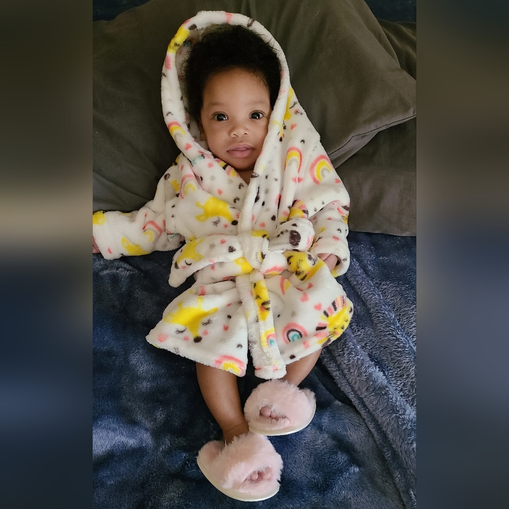 Baby Robe & slippers - Picture 4 of 4